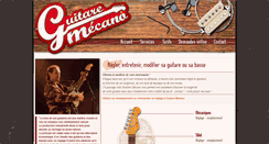 Desktop Screenshot of guitare-mecano.com