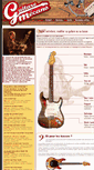 Mobile Screenshot of guitare-mecano.com